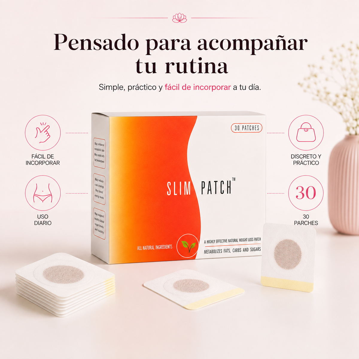 Parche adelgazante x 30 unidades