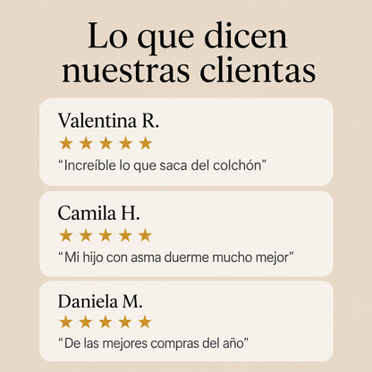 Aspiradora Profunda Eliminacion Acaros